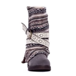MUK LUKS Nikki Women's Fold-Over Midcalf Boots -Fashion Shoes-Muk Luks 1920570 ALT12