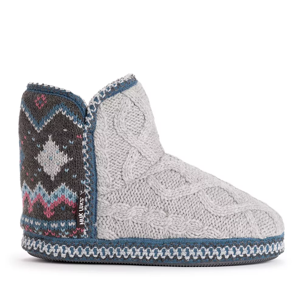 MUK LUKS® Women's Leigh Slipper Boots 4 MUK LUKS® Women's Leigh Slipper Boots - Image 2