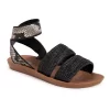 MUK LUKS About Me Women's Sandals -Fashion Shoes-Muk Luks 4928218 Black