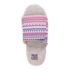 Women's MUK LUKS Ansley Jersey Slide Slippers 9 Women's MUK LUKS Ansley Jersey Slide Slippers -Fashion Shoes-Muk Luks 4977023 ALT4