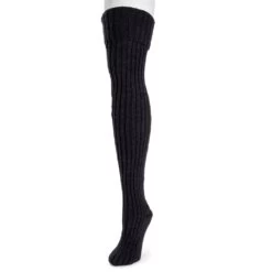 Women's MUK LUKS Chunky Ribbed Over The Knee Socks