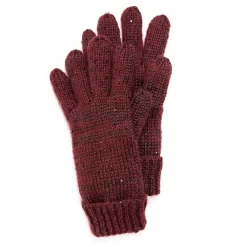 Women's MUK LUKS Sequin Gloves