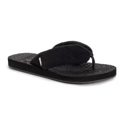 LUKEES By MUK LUKS Women's Sand Lot Thong Flip-Flop Sandals