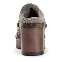 MUK LUKS Spain Aragon Women's Heeled Mule Shoes -Fashion Shoes-Muk Luks 5971463 ALT5