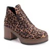MUK LUKS Spain Aragon Women's Heeled Ankle Boots -Fashion Shoes-Muk Luks 5971464 Leopard