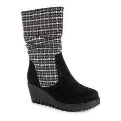 MUK LUKS Vermont Stowe Women's Wedge Boots