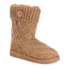 Essentials By MUK LUKS Janet Women's Winter Boots -Fashion Shoes-Muk Luks 5971756 Camel