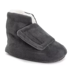 Men's Softones By MUK LUKS® Adjustable Shearling Bootie Slippers