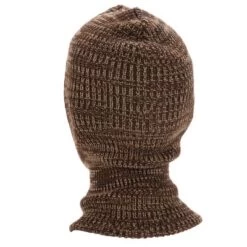 MUK LUKS Quietwear Unisex Knit And Fleece Patented Mask, Adventure Grey, One Size Fits Most