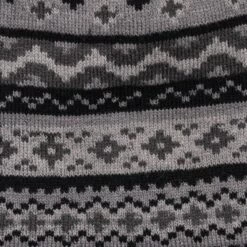 MUK LUKS Men's Heat Retainer Hat, Grey Vintage, One Size