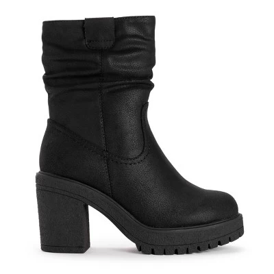 MUK LUKS Women's Riser Pop Heeled Boots 9 MUK LUKS Women's Riser Pop Heeled Boots - Image 7