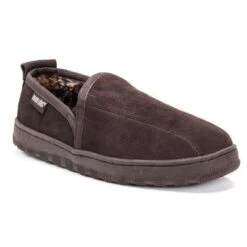 MUK LUKS Men's Eric Printed Berber Suede Slip On -Fashion Shoes-Muk Luks GUEST dce3c53e 1226 4d37 b9d7 1e05bf669b05