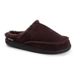 MUK LUKS Men's Faux Suede Clog Slippers -Fashion Shoes-Muk Luks GUEST e32b6f9e 5337 4954 9788 82fded3502ef