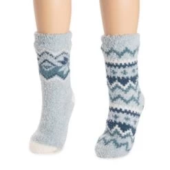 MUK LUKS Women's 2 Pack Cozy Cabin Socks -Fashion Shoes-Muk Luks GUEST f3128458 0946 438f 9151 8dd177502a89